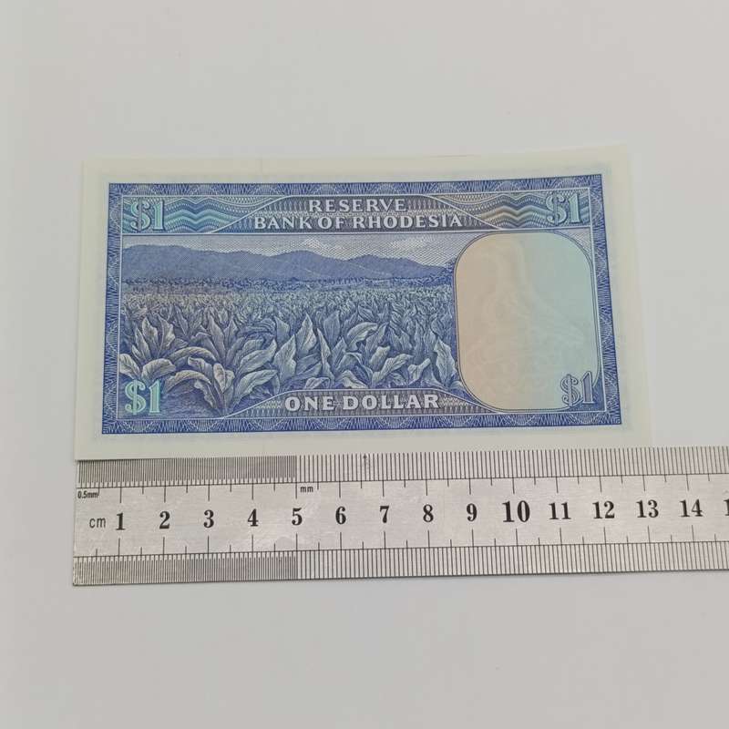 Rhodesia One dollar banknote 2 August 1979 uncirculated