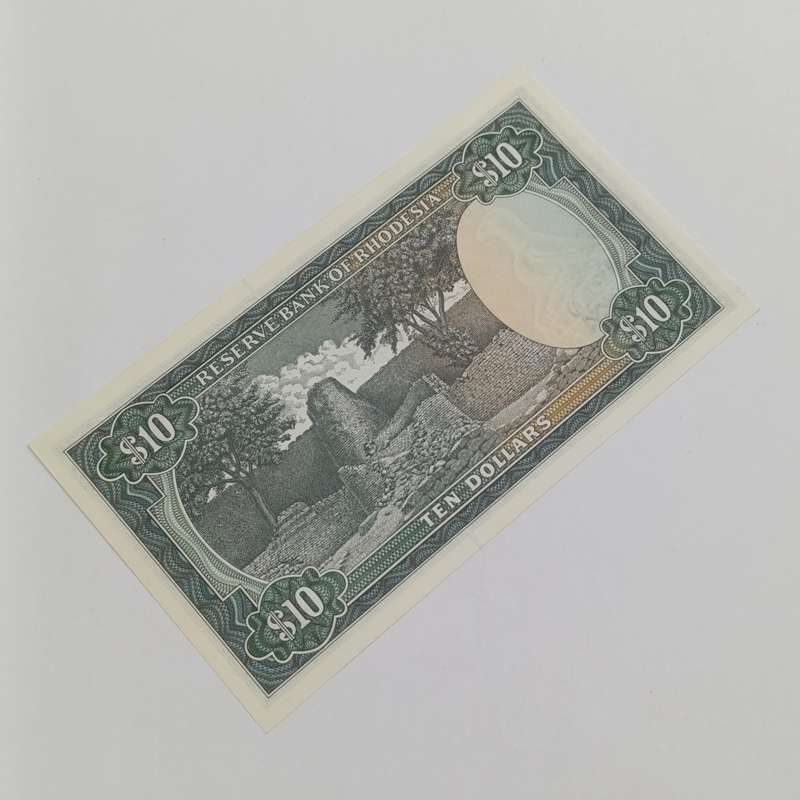 Rhodesia Ten Dollars banknote 2 January 1979 replacement note Z1 uncirculated