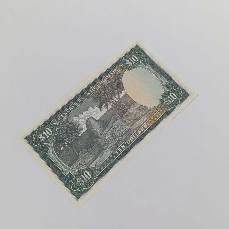 Rhodesia Ten dollars 1979 replacement note Z1 series uncirculated