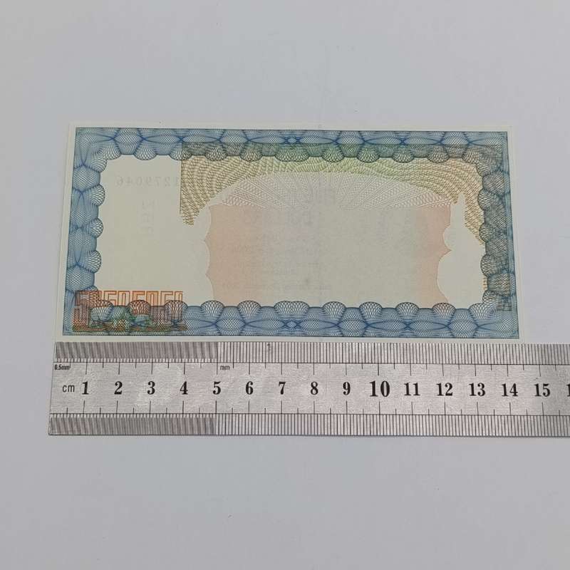 Zimbabwe $5000 Bearer cheque issued 1 December 2003 uncirculated AA number