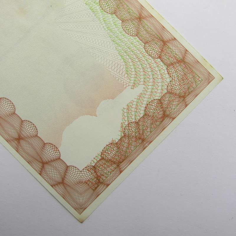 Zimbabwe $20000 Bearer Cheque issued 1 Dec 2003 - uncirculated - Rare CL proving number