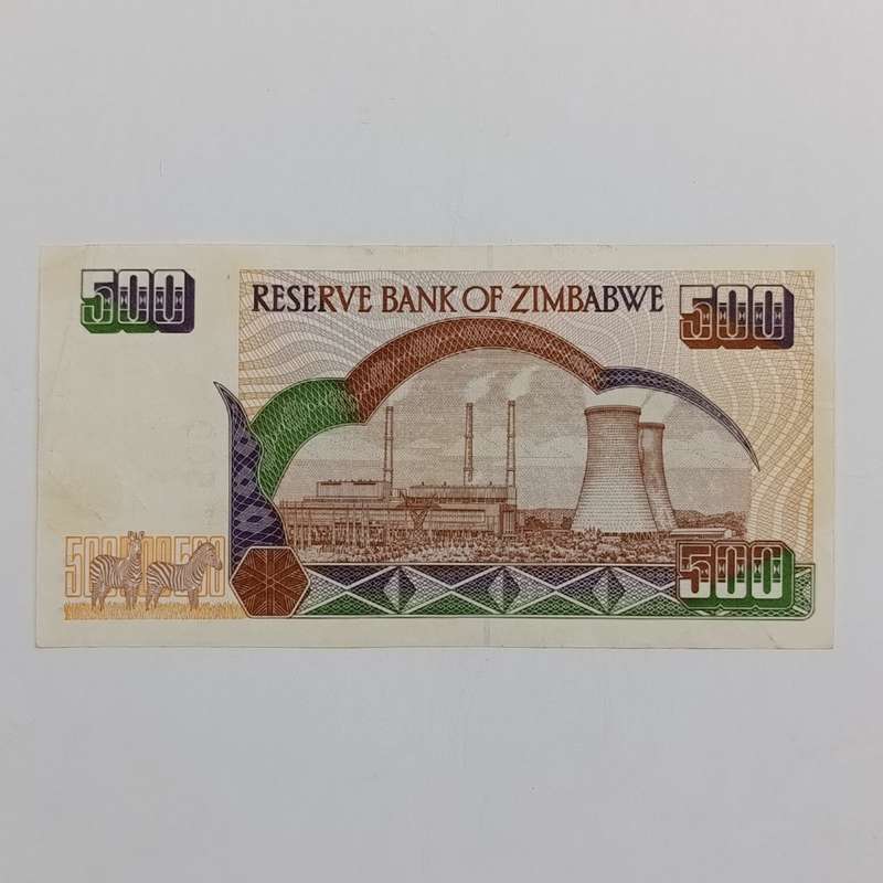 Zimbabwe $500 Harare 2004 uncirculated