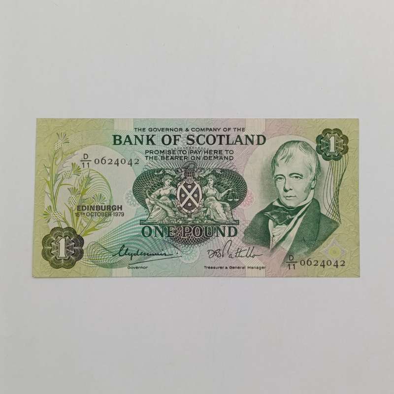 Scotland One pound 1979 Bank of Scotland uncirculated