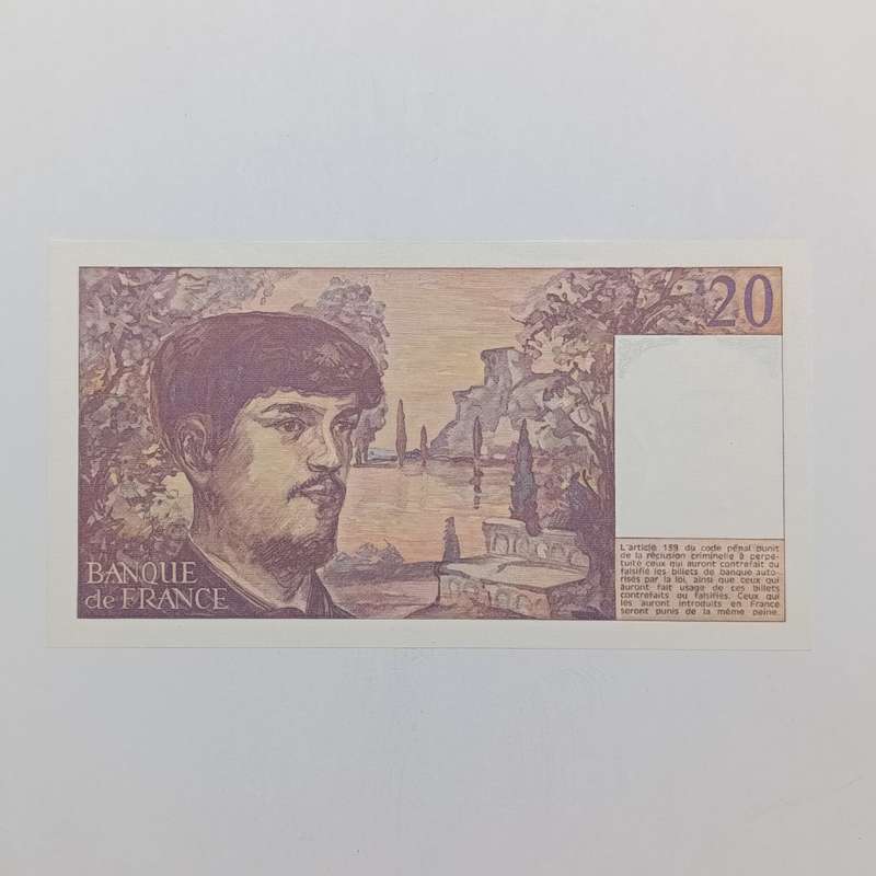 France 20 Francs  banknote 1981 uncirculated