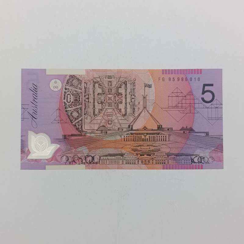 Australia 5 dollars banknote Fraser - uncirculated
