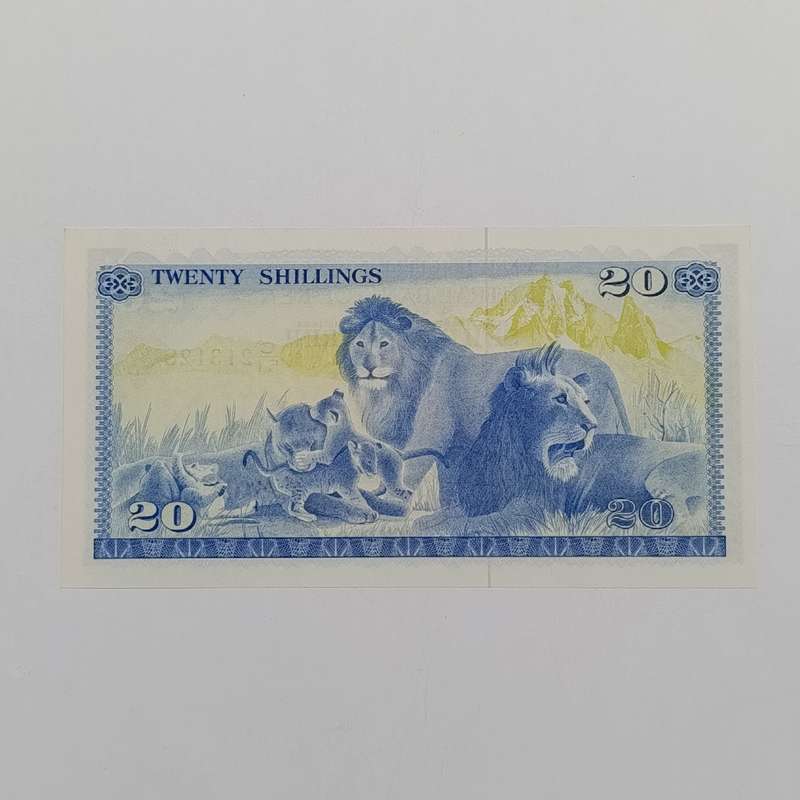 Kenya 20 Shilingi banknote crisp uncirculated 1978