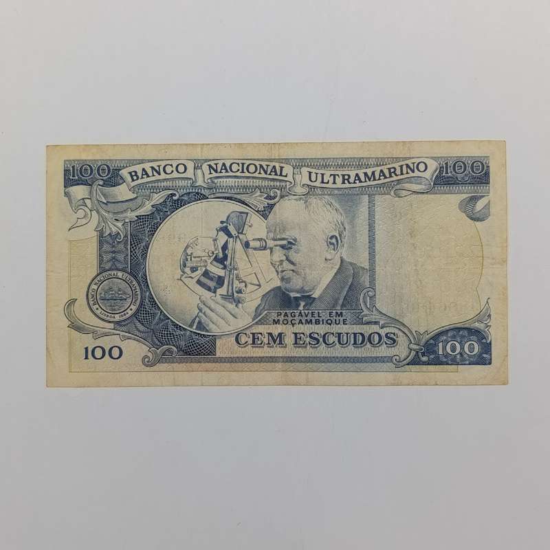 Mozambique 100 Escudos 1972 VF