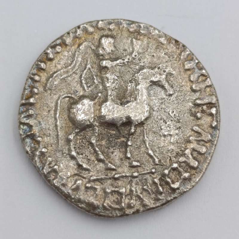 AZES 11 Indo-Scythian King, Silver tetradrachm in beautiful condition