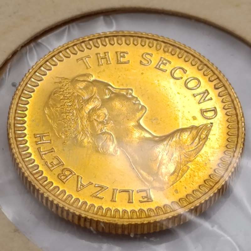 Rhodesia 1966 one pound proof / unc in top condition