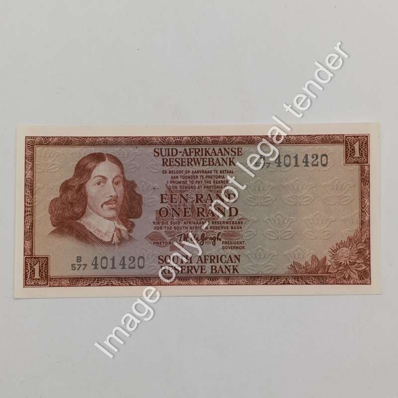 Lot of 10 TW de Jongh 3rd issue R1 notes uncirculated with consecutive numbers