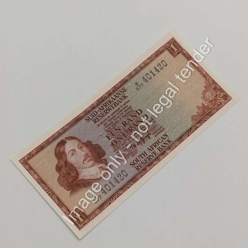 Lot of 10 TW de Jongh 3rd issue R1 notes uncirculated with consecutive numbers