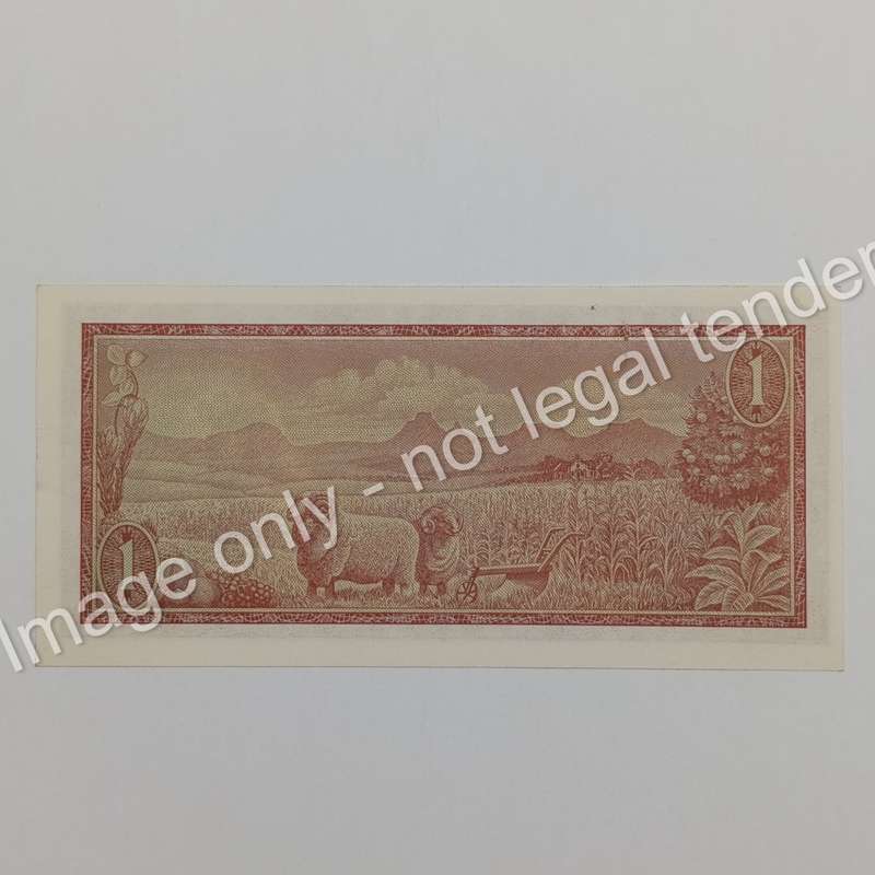Lot of 10 TW de Jongh R1 notes - 3rd issue 1975 uncirculated with consecutive numbers