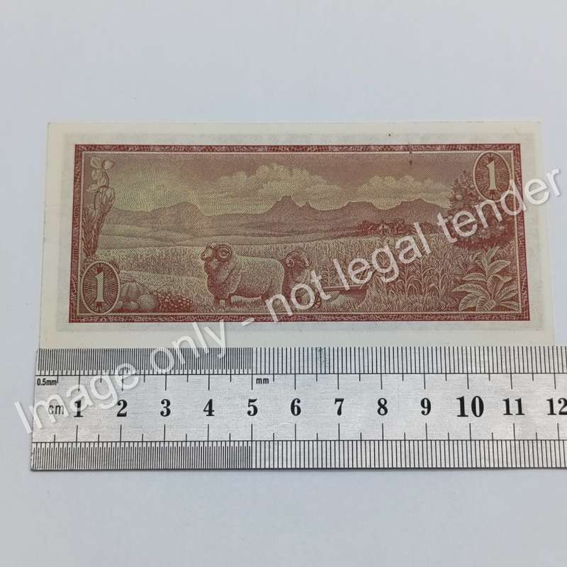 Lot of 10 TW de Jongh R1 notes - 3rd issue 1975 uncirculated with consecutive numbers