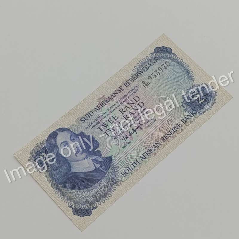 Lot of 5 TW de Jongh 3rd issue R2 notes - uncirculated with consecutive numbers