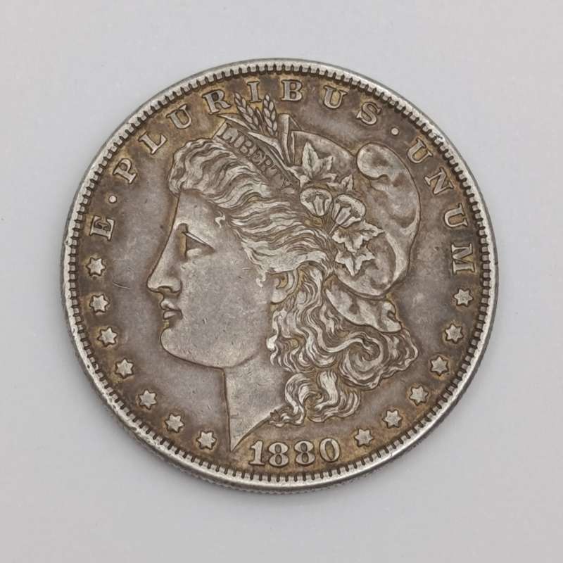 1880 USA Morgan dollar XF