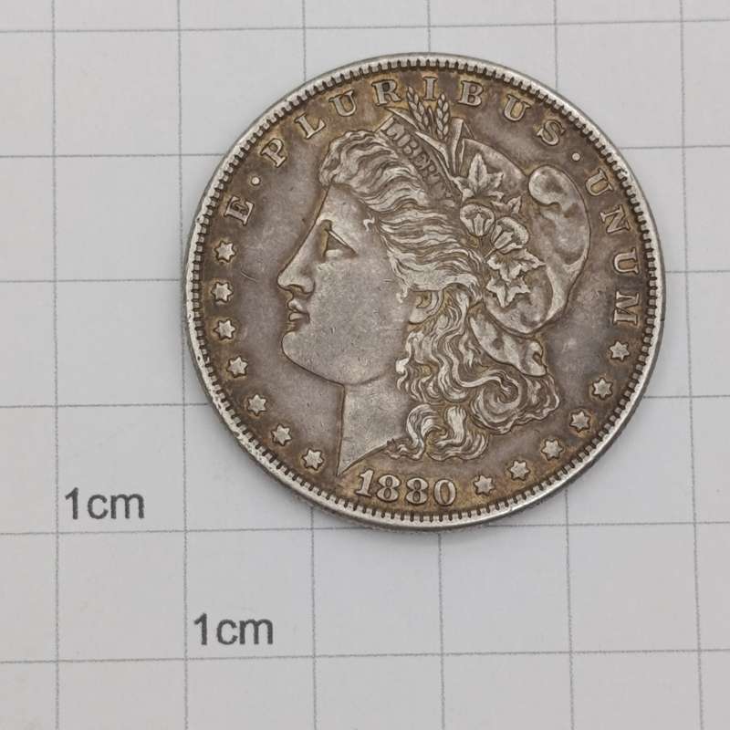 1880 USA Morgan dollar XF