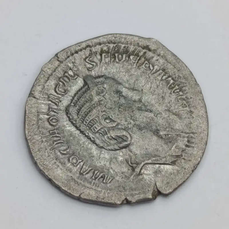 Ancient Imperial Roman Octalia Severa (wife of emperor Philip the Arab) Antoninian silver coin