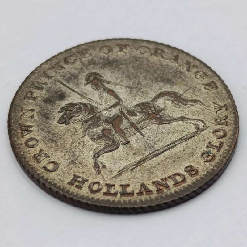 1815 Medal commemorating the role of crown prince Willem II at the battle of Waterloo