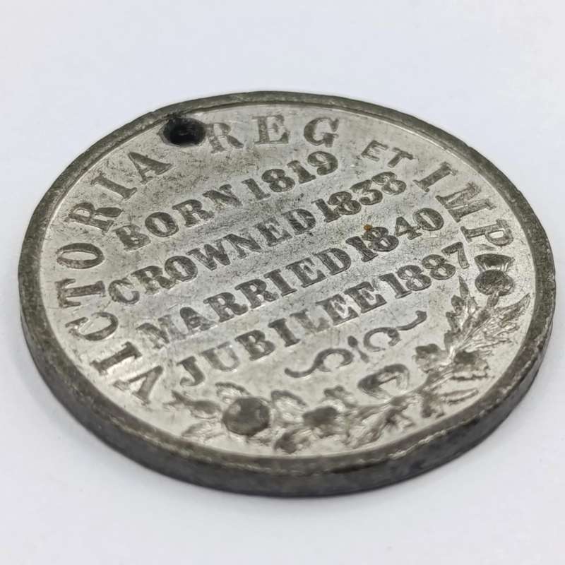 Victoria 1887 Jubilee medallion - 50 years unusual type