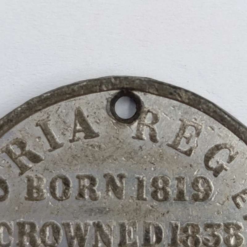 Victoria 1887 Jubilee medallion - 50 years unusual type