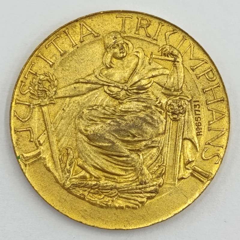 WW1 Allied patriotic medal - France / UK / Russia / Serbia / Japan / Italy