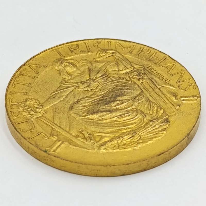 WW1 Allied patriotic medal - France / UK / Russia / Serbia / Japan / Italy
