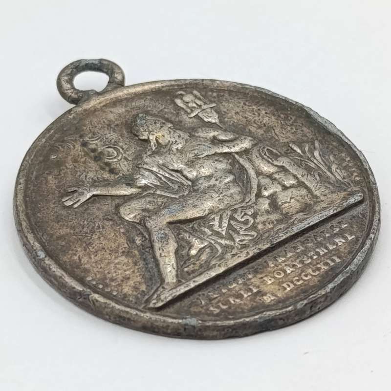 Napoleon medal - The French eagle on the throne