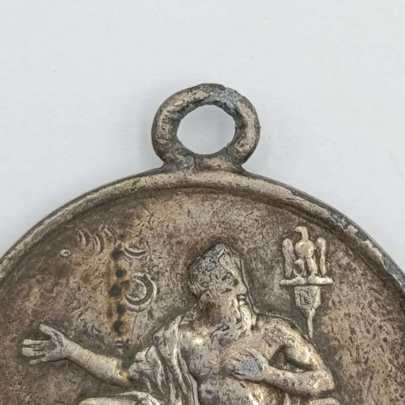 Napoleon medal - The French eagle on the throne