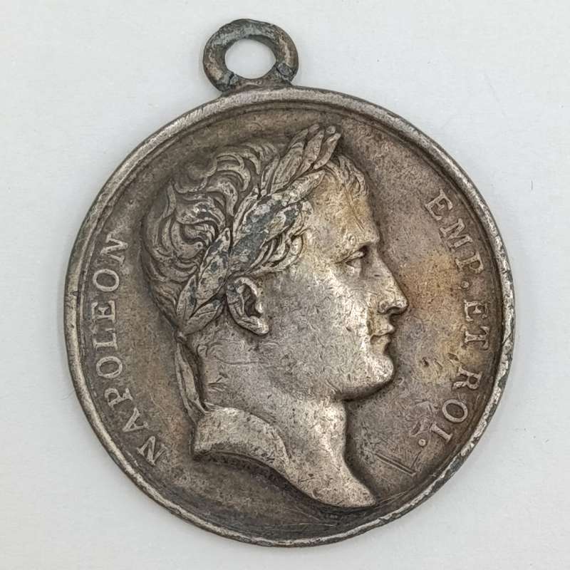 Napoleon medal - The French eagle on the throne