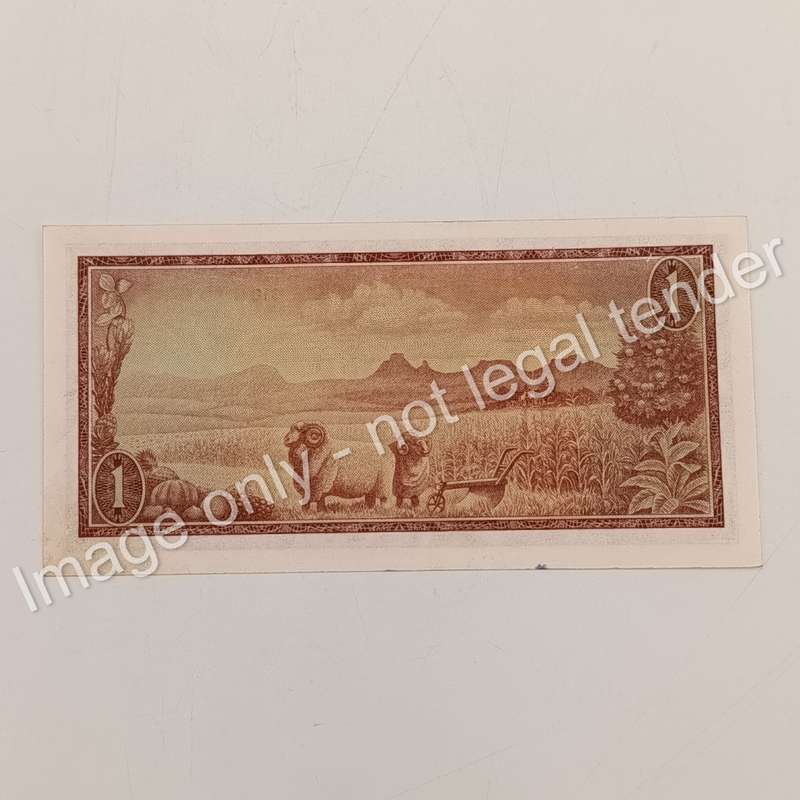 Lot of 6 TW de Jongh First Issue R1 banknotes