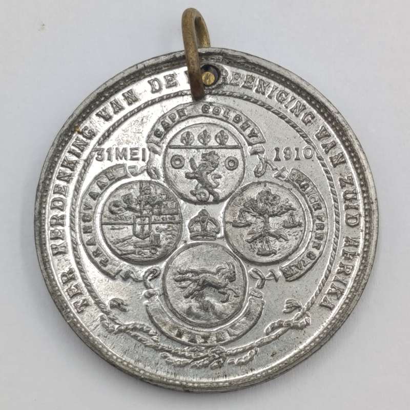 1910 Union of South Africa medallion in excellent condition