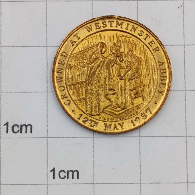 George 6 crowning 1937 medallion