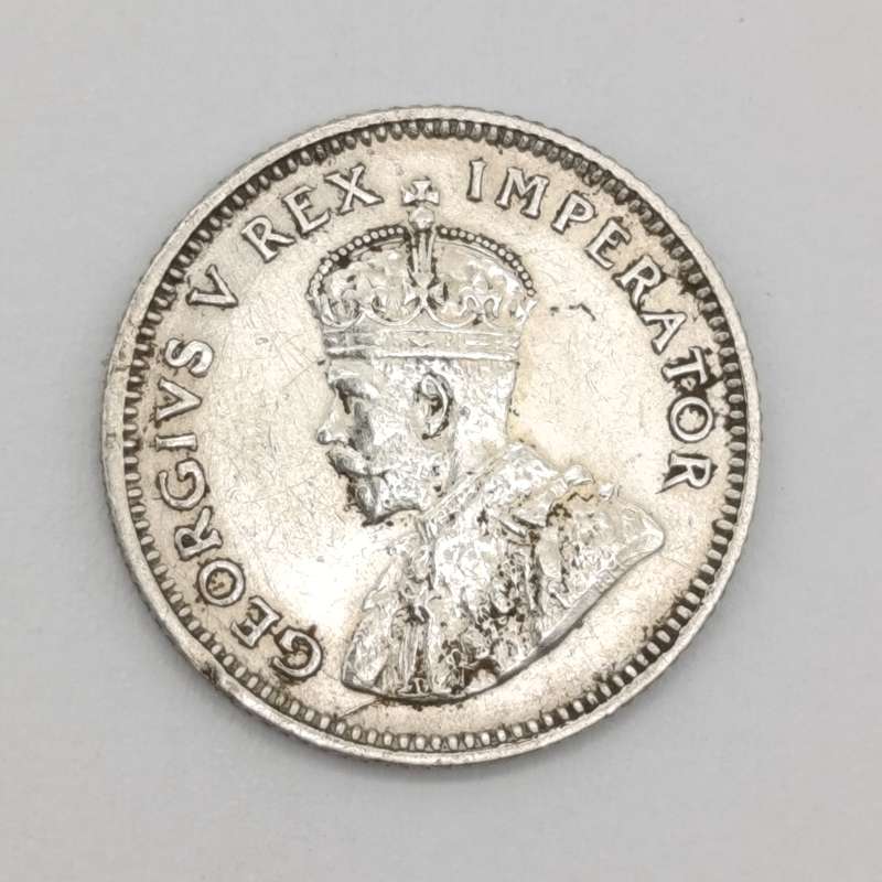 South Africa 1935 sixpence - excellent details