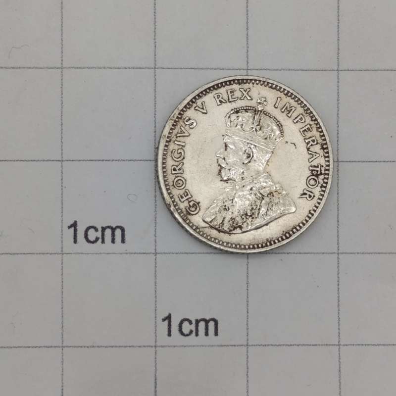South Africa 1935 sixpence - excellent details