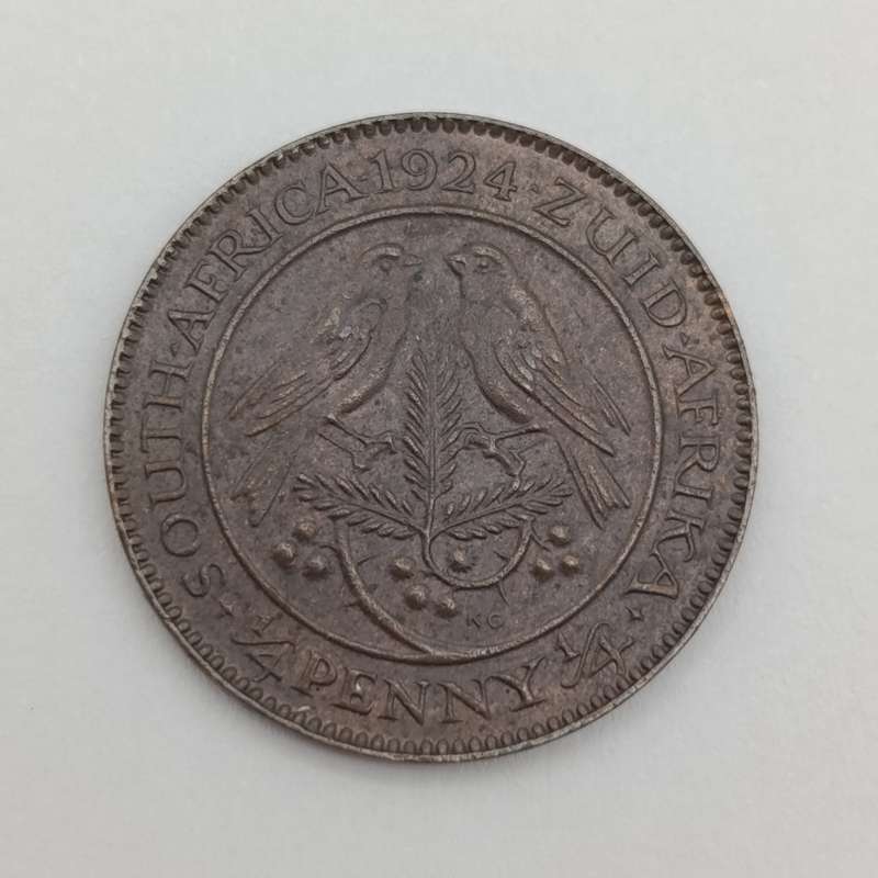 South Africa 1924 farthing XF