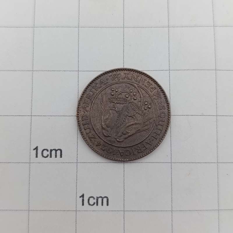 South Africa 1924 farthing XF