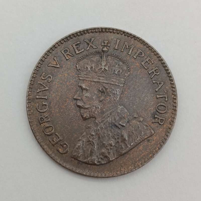 South Africa 1924 farthing uncirculated