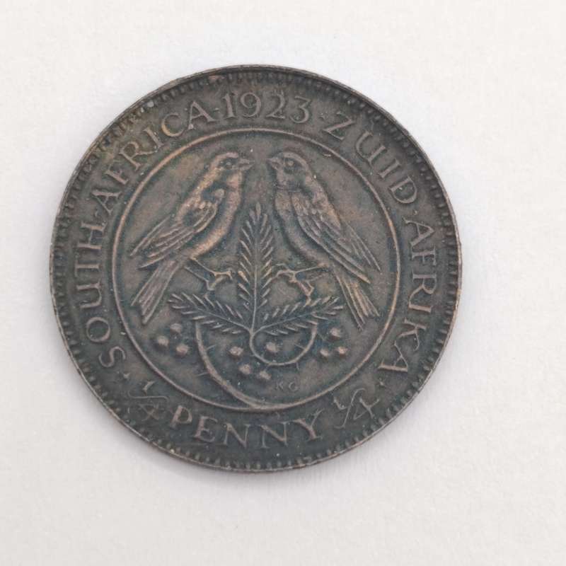 South Africa 1924 Farthing AU+