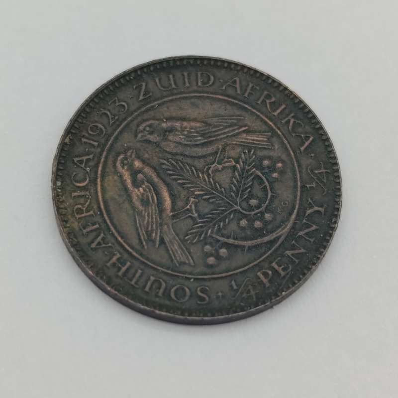 South Africa 1924 Farthing AU+