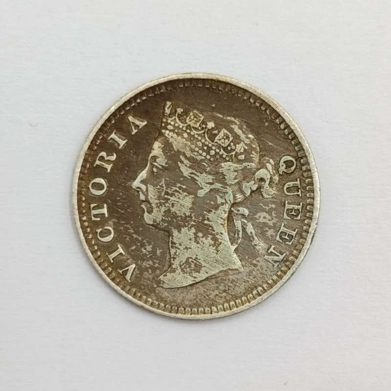 Mauritius 1886 Ten cent silver