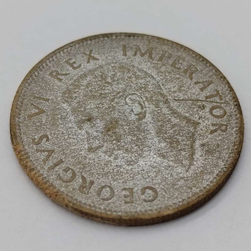 South Africa 1938 Fibre 2 Shilling