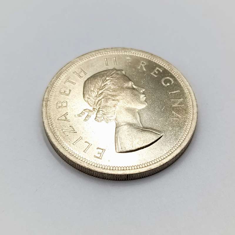 South Africa 1959 Crown 5 shilling scarce proof or proof like