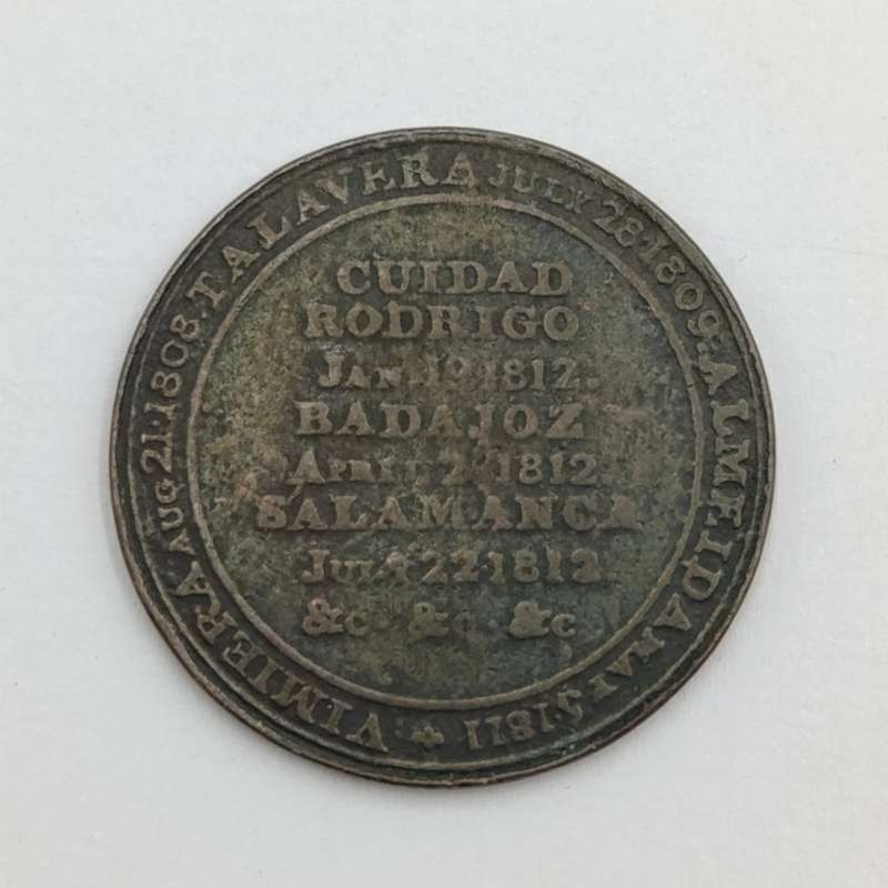 1812 Canadian 1/2 penny Merchant token - with large die crack - unsure of variety