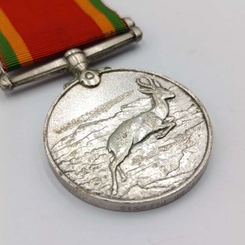 WW1 / WW2 Mentioned in despatches medal group issued to staff sergeant J.E du Plessis