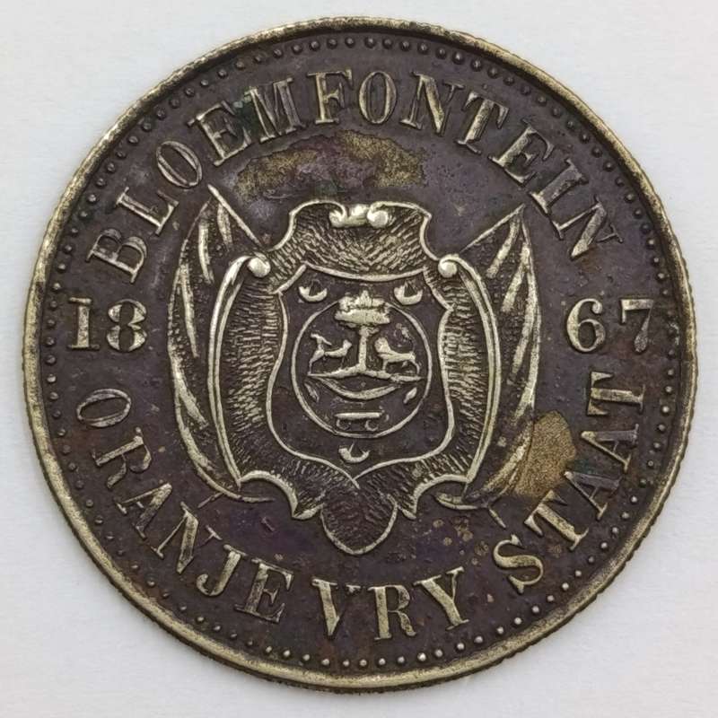 Daniel and Hyman Goed Voor 2 Shilling token with letter from National Museum