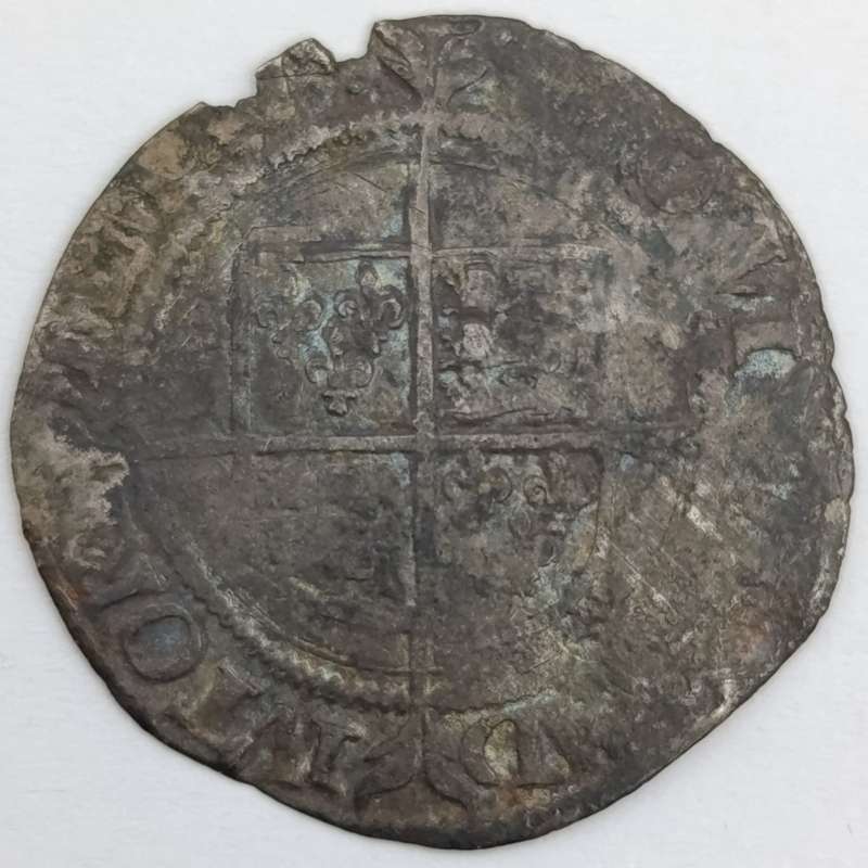 Queen Elizabeth 1 silver Tudor shilling - 1587-1603