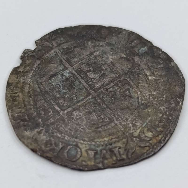 Queen Elizabeth 1 silver Tudor shilling - 1587-1603
