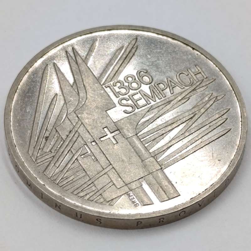 1986 Switzerland 5 Francs commemorative non-circulating coin - Battle of Sempach