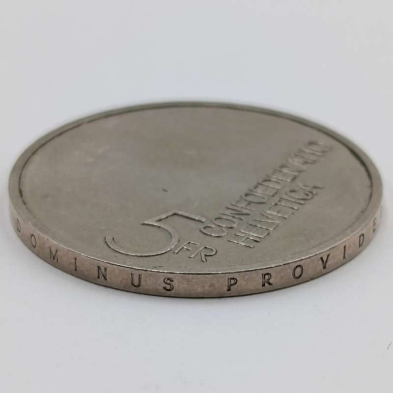 1985 Switzerland 5 Francs commemorative non-circulating coin- European year of music