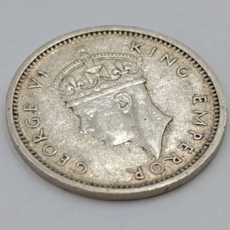 1941 Rhodesia Silver 3 Pence
